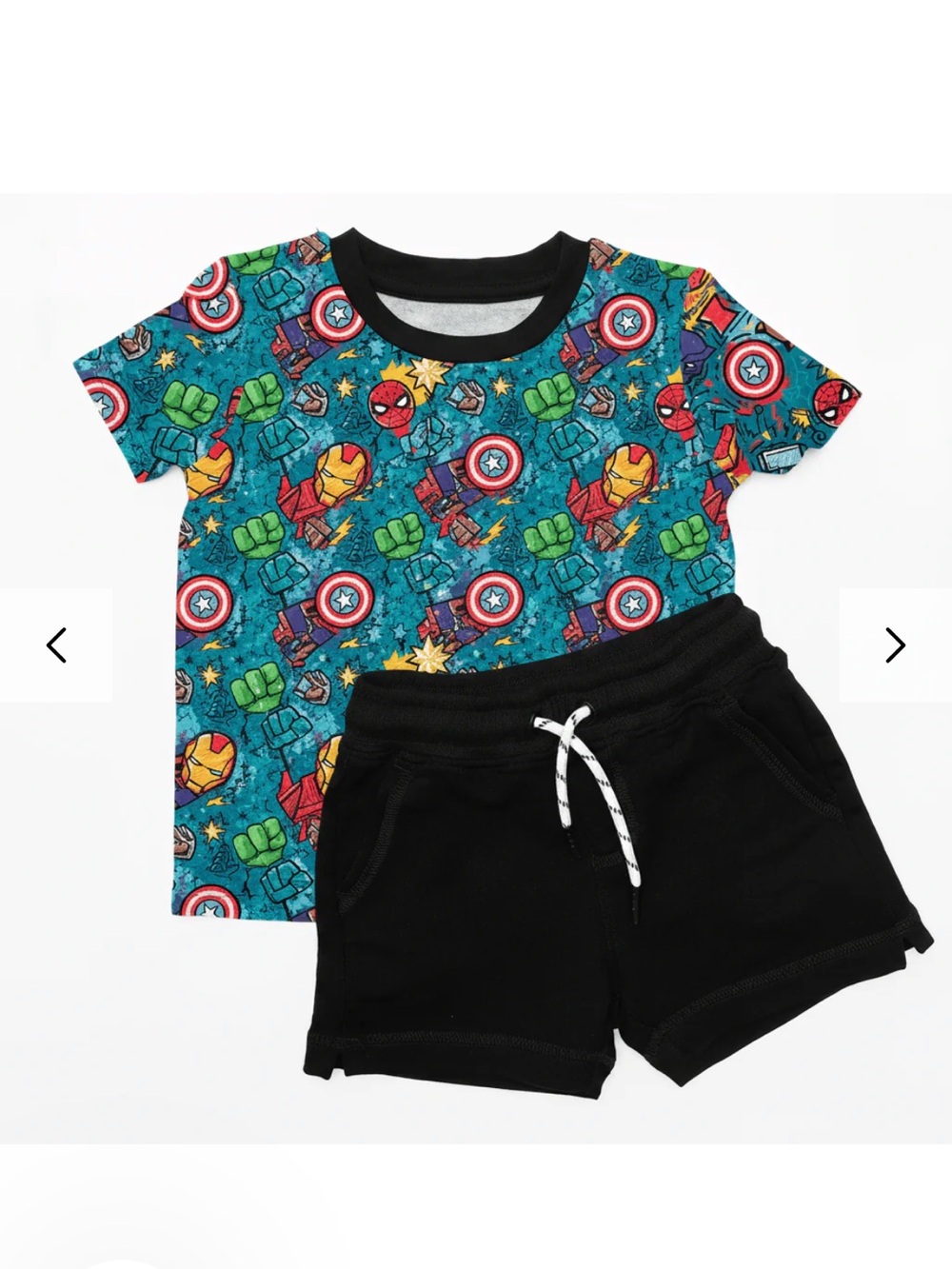 Charlie’s Project Hero Universe - Kid's Bamboo Daywear Short Set